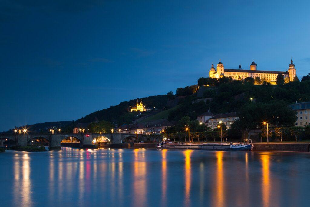 Romantic Road Germany. Würzburg.