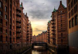 Vacation in March: Hamburg Warehouse District