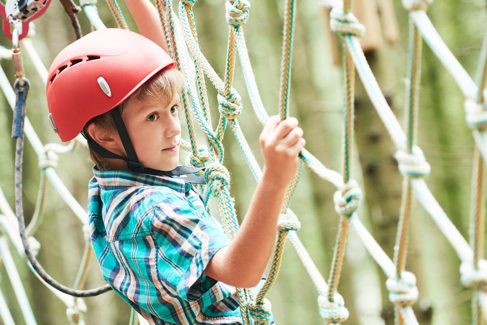 Climbing in the Climbing Park