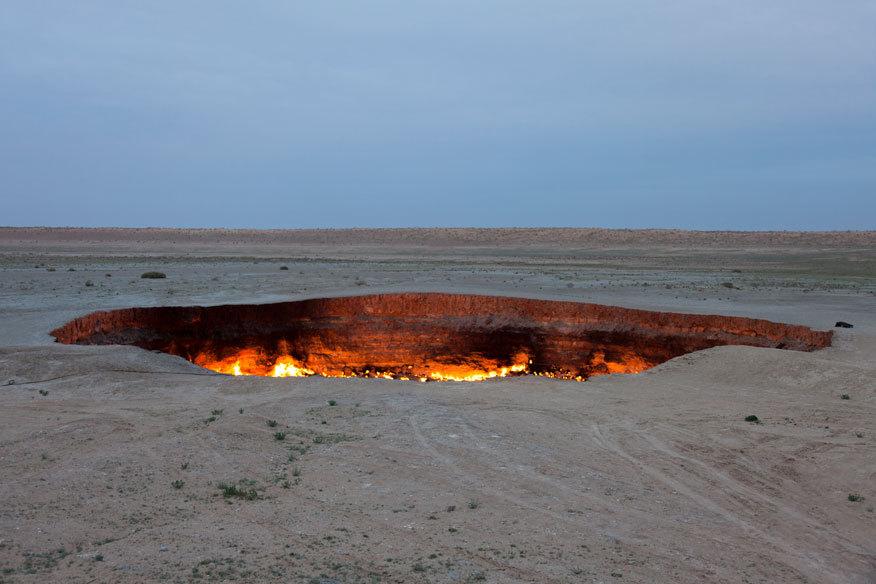El 'Portal al Infierno' en Turkmenistán, Foto: Getty Images