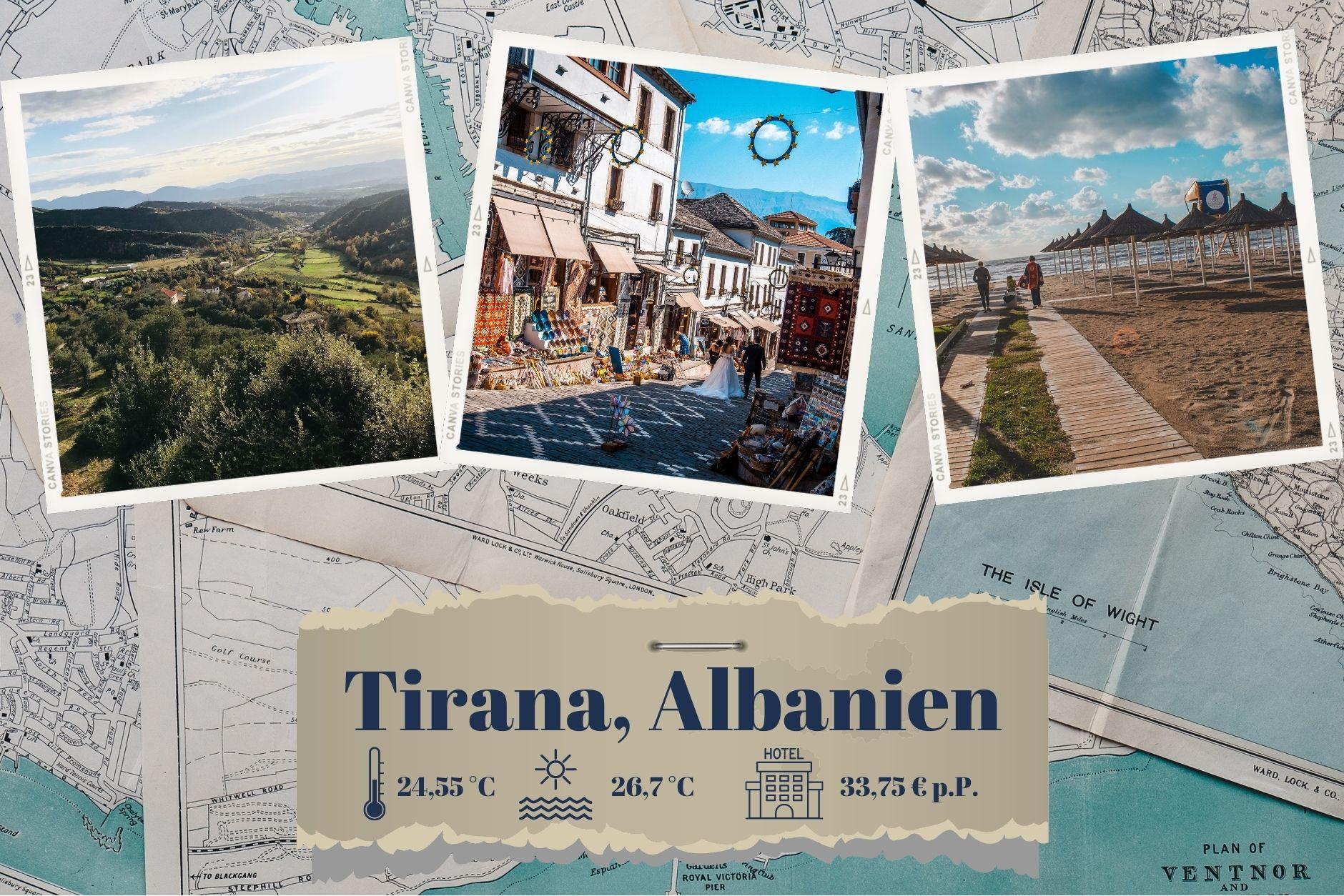 Tirana. Last Minute Travel Destinations