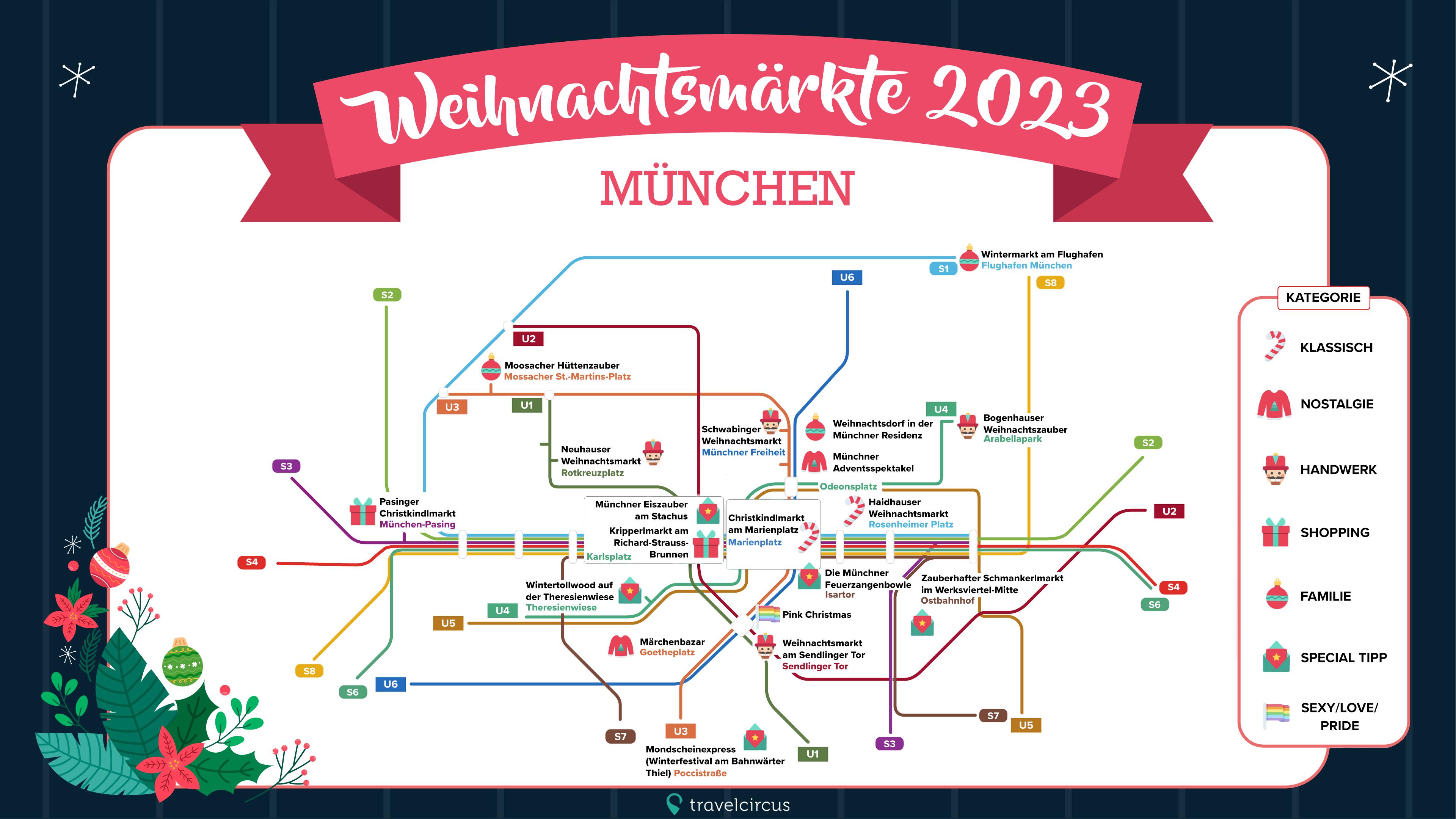Rutas de vino caliente, senderos de luces y caminos de ensueño: Mercados navideños 2023 Múnich