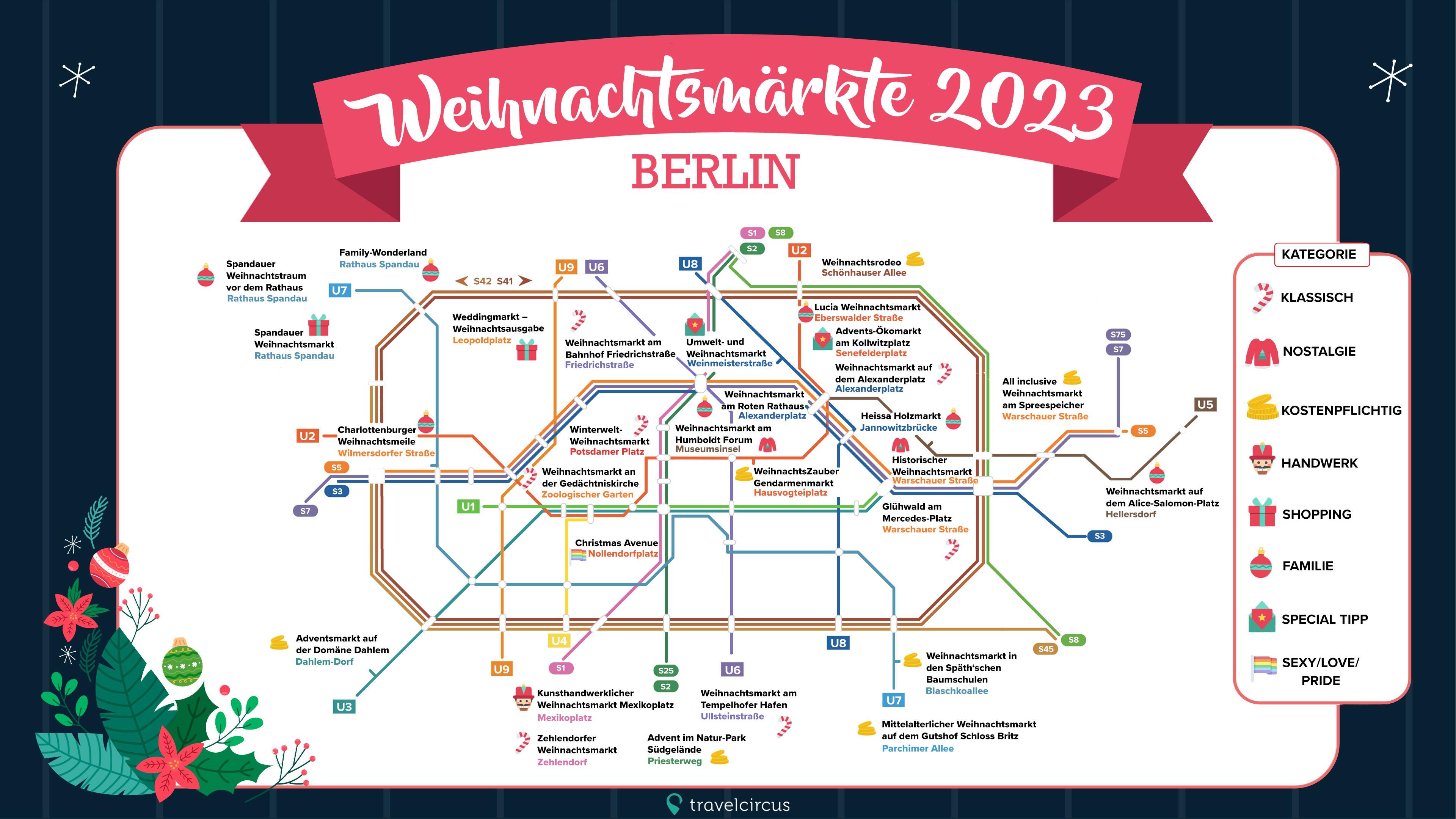 Rutas de vino caliente, senderos de luces y caminos de ensueño: Mercados navideños 2023 Berlín