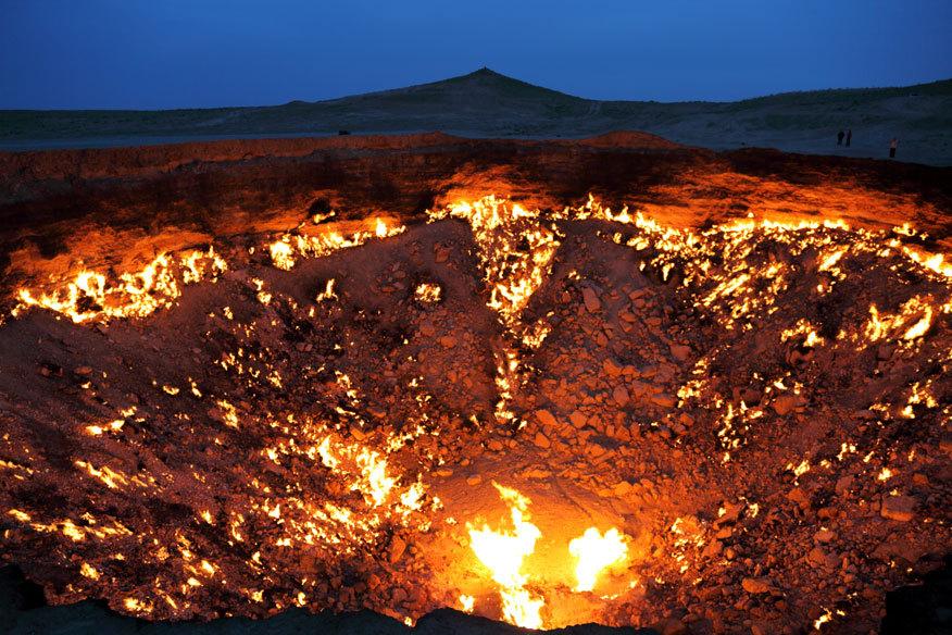 Derweze Crater - The 'Gateway to Hell' in the Karakum Desert